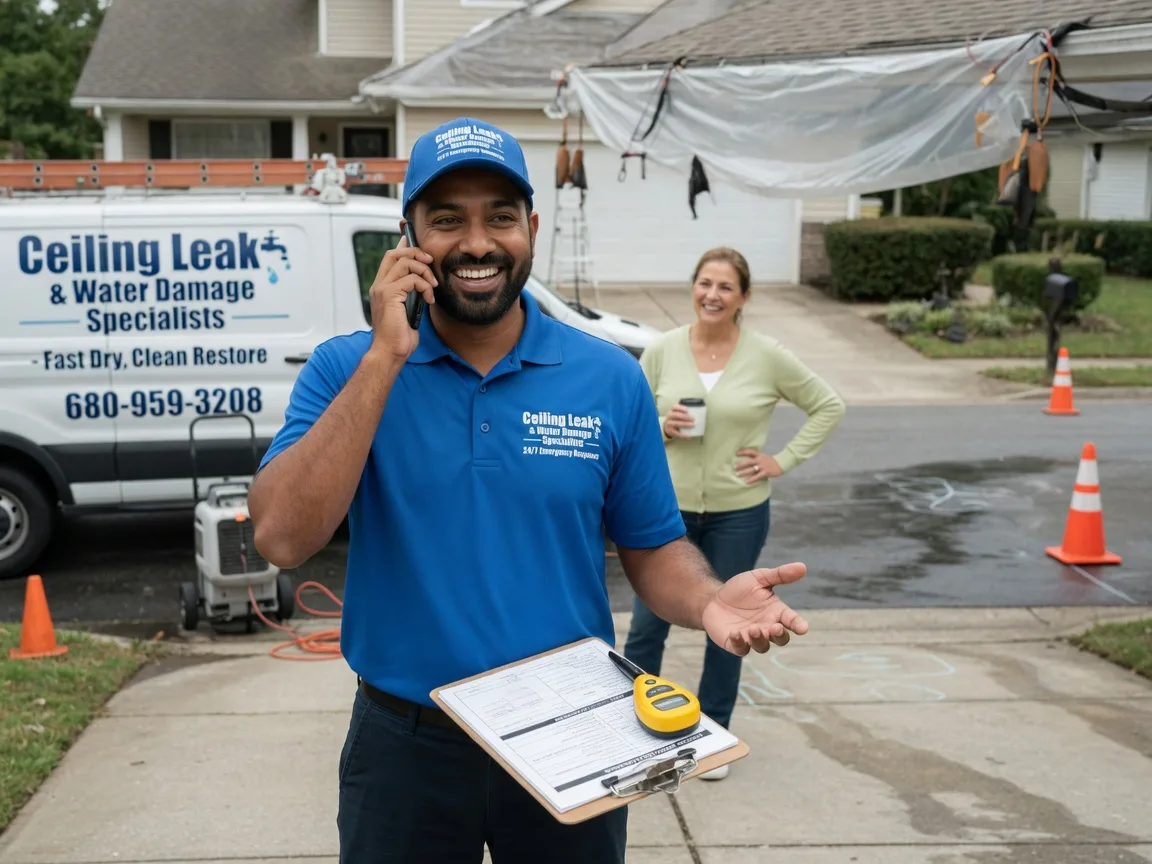 Ceiling Leak Cleanup Colbert, WA FAQs